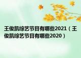 王俊凱綜藝節(jié)目有哪些2021（王俊凱綜藝節(jié)目有哪些2020）