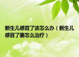 新生兒感冒了該怎么辦（新生兒感冒了要怎么治療）