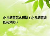 小兒感冒怎么預(yù)防（小兒感冒該如何預(yù)防）
