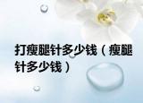打瘦腿針多少錢（瘦腿針多少錢）