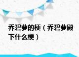 喬碧蘿的梗（喬碧蘿殿下什么梗）