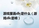 游戲里面dlc是什么（游戲dlc是啥）