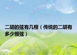 二胡的弦有幾根（傳統(tǒng)的二胡有多少根弦）