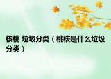 核桃 垃圾分類(lèi)（桃核是什么垃圾分類(lèi)）