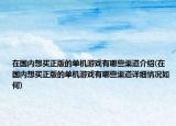 在國(guó)內(nèi)想買正版的單機(jī)游戲有哪些渠道介紹(在國(guó)內(nèi)想買正版的單機(jī)游戲有哪些渠道詳細(xì)情況如何)