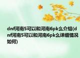 dnf河南5可以和河南6pk么介紹(dnf河南5可以和河南6pk么詳細情況如何)