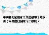 韋納的歸因理論三維度是哪個(gè)知識(shí)點(diǎn)（韋納的歸因理論三維度）