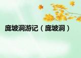 龐坡洞游記（龐坡洞）