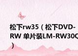 松下rw35（松下DVD-RW 單片裝LM-RW30Q）