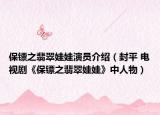 保鏢之翡翠娃娃演員介紹（封平 電視劇《保鏢之翡翠娃娃》中人物）
