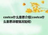 costco什么意思介紹(costco什么意思詳細(xì)情況如何)