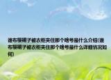 誰布櫻裙子被衣柜夾住那個(gè)啥號(hào)是什么介紹(誰布櫻裙子被衣柜夾住那個(gè)啥號(hào)是什么詳細(xì)情況如何)