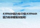 4399ddt回力標(biāo)介紹(4399ddt回力標(biāo)詳細情況如何)