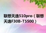 聯(lián)想天逸510pro（聯(lián)想天逸F30B-T5500）