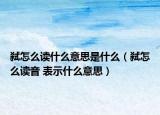 弒怎么讀什么意思是什么（弒怎么讀音 表示什么意思）
