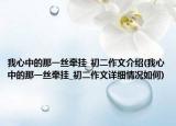 我心中的那一絲牽掛_初二作文介紹(我心中的那一絲牽掛_初二作文詳細(xì)情況如何)