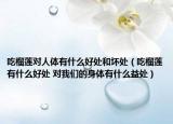 吃榴蓮對(duì)人體有什么好處和壞處（吃榴蓮有什么好處 對(duì)我們的身體有什么益處）