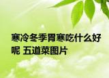 寒冷冬季胃寒吃什么好呢 五道菜圖片