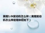 英朗1.0t發(fā)動(dòng)機(jī)怎么樣（英朗發(fā)動(dòng)機(jī)怎么樣使用體驗(yàn)如下）