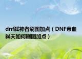 dnf弒神者刷圖加點(diǎn)（DNF帝血弒天如何刷圖加點(diǎn)）