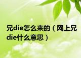 兄die怎么來的（網(wǎng)上兄die什么意思）
