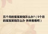 五個(gè)月的寶寶發(fā)燒怎么辦?（5個(gè)月的寶寶發(fā)燒怎么辦 快來看看吧）
