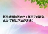 懷孕感冒如何治療（懷孕了感冒怎么辦 了解以下治療方法）