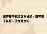 滿天星干花放臥室好嗎（滿天星干花可以放在臥室嗎）