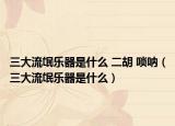 三大流氓樂器是什么 二胡 嗩吶（三大流氓樂器是什么）