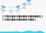 三寸照片是多少厘米乘多少厘米的照片（三寸照片是多少厘米乘多少厘米）
