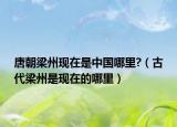 唐朝梁州現(xiàn)在是中國哪里?（古代梁州是現(xiàn)在的哪里）