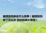 腳踝扭傷腫是怎么回事（腳踝扭傷腫了怎么辦 扭傷的兩大原因）