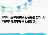 帥哥一直單身的原因會(huì)是什么?（長(zhǎng)得帥的男生單身原因是什么）