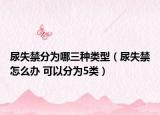 尿失禁分為哪三種類型（尿失禁怎么辦 可以分為5類）