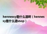 hennessy是什么酒啊（hennessy是什么酒vsop）