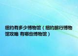 紐約有多少博物館（紐約旅行博物館攻略 有哪些博物館）