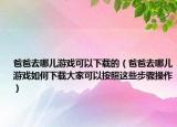 爸爸去哪兒游戲可以下載的（爸爸去哪兒游戲如何下載大家可以按照這些步驟操作）