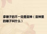 拿錘子的不一定是雷神（雷神里的錘子叫什么）