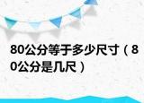 80公分等于多少尺寸（80公分是幾尺）