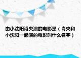 由小沈陽肖央演的電影是（肖央和小沈陽一起演的電影叫什么名字）