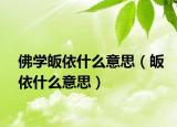 佛學(xué)皈依什么意思（皈依什么意思）