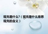 現(xiàn)充是什么?（現(xiàn)充是什么意思 現(xiàn)充的含義）