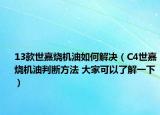 13款世嘉燒機油如何解決（C4世嘉燒機油判斷方法 大家可以了解一下）