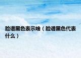 臉譜黑色表示啥（臉譜黑色代表什么）