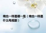 俺也一樣是哪一集（俺也一樣是什么電視?。? /></span></a>
                        <h2><a href=