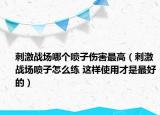 刺激戰(zhàn)場(chǎng)哪個(gè)噴子傷害最高（刺激戰(zhàn)場(chǎng)噴子怎么練 這樣使用才是最好的）