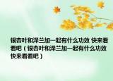 銀杏葉和澤蘭加一起有什么功效 快來看看吧（銀杏葉和澤蘭加一起有什么功效 快來看看吧）