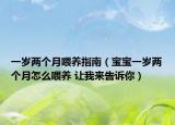 一歲兩個(gè)月喂養(yǎng)指南（寶寶一歲兩個(gè)月怎么喂養(yǎng) 讓我來告訴你）