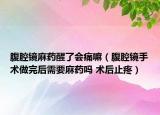 腹腔鏡麻藥醒了會痛嘛（腹腔鏡手術(shù)做完后需要麻藥嗎 術(shù)后止疼）