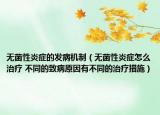 無(wú)菌性炎癥的發(fā)病機(jī)制（無(wú)菌性炎癥怎么治療 不同的致病原因有不同的治療措施）